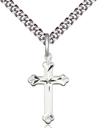 Pewter Cross Medal Religious Jewelry