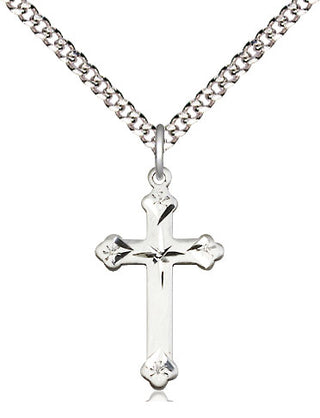 Sterling Silver Cross Medal Religious Jewelry