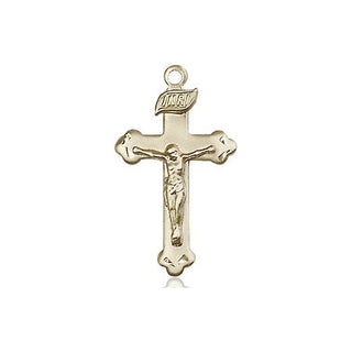 14kt Gold Filled Crucifix Medal