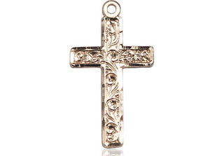 14kt Gold Cross Medal