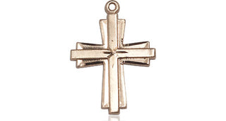 14kt Gold Filled Cross Medal