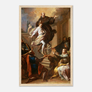 The Ecstasy of St. Augustine Framed Print