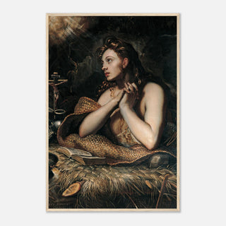 Penitent Magdalene by Tintoretto Framed Print - view 11