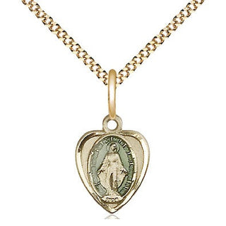 14kt Gold Filled Miraculous Medal Religious and Catholic Jewelry