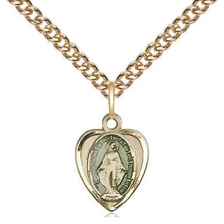 14kt Gold Filled Miraculous Medal Religious and Catholic Jewelry