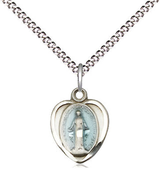 Sterling Silver Miraculous Medal Religious and Catholic Jewelry