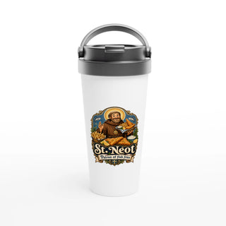 St. Neot Patron of Fish Fries Travel Mug