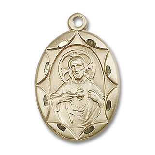 14kt Gold Filled Scapular Medal