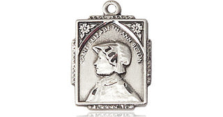 Sterling Silver Saint Elizabeth Ann Seton Medal Religious Jewelry Engraved Catholic Saint Jewelry
