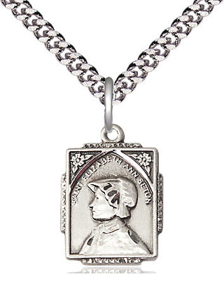 Sterling Silver Saint Elizabeth Ann Seton Medal Religious Jewelry Engraved Catholic Saint Jewelry