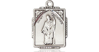 Sterling Silver Saint Patrick Medal | Engravable