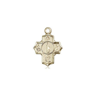 14kt Gold Filled 5-Way Motherhood Medal