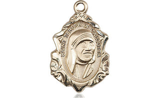 14kt Gold Saint Teresa of Calcutta Medal
