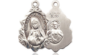 Sterling Silver Our Lady of Guadalupe Medal
