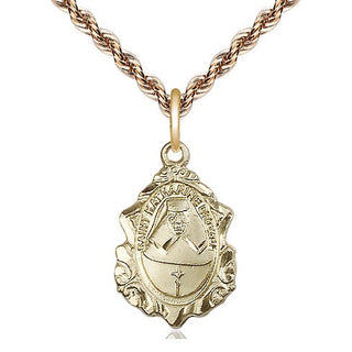 14kt Gold Filled Saint Katharine Drexel Medal Religious Jewelry Engraved Catholic Saint Jewelry