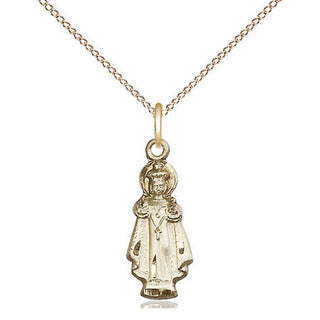 14kt Gold Filled Infant of Prague Medal Religious Jewelry