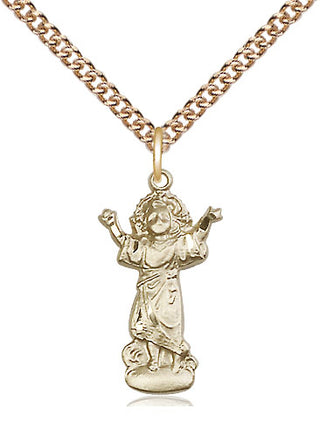 14kt Gold Divino Nino Medal
