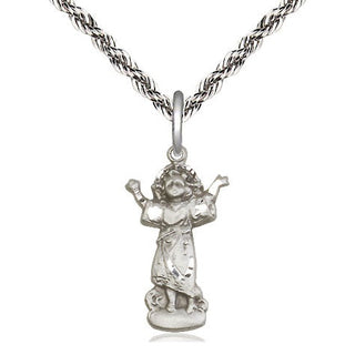 Sterling Silver Divino Nino Medal Religious Jewelry