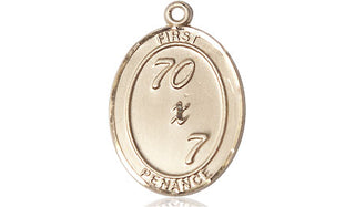 14kt Gold Filled First Penance Medal