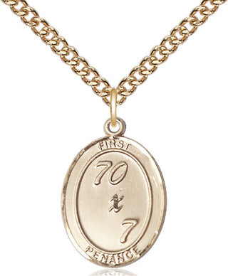 14kt Gold First Penance Medal