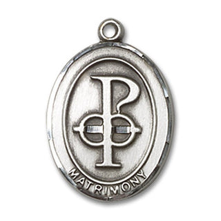 Sterling Silver Matrimony Medal
