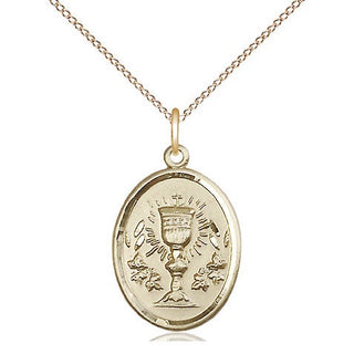 14kt Gold Chalice Medal