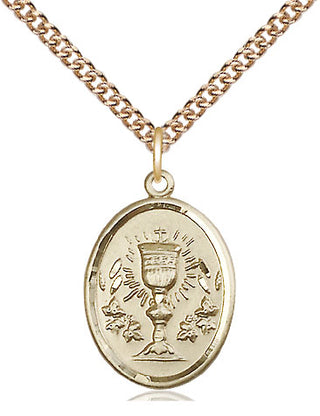 14kt Gold Chalice Medal