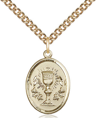 14kt Gold Chalice Medal