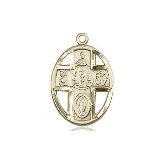 14kt Gold Filled 5-Way / Chalice Medal
