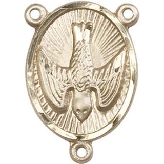 14kt Gold Filled Holy Spirit Rosary Center Rosary Center