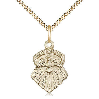 14kt Gold Filled Seven Gifts Medal Religious Jewelry