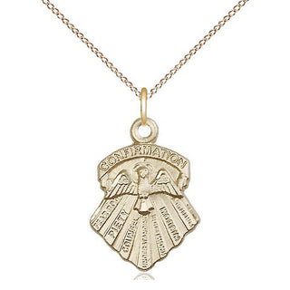 14kt Gold Seven Gifts Medal
