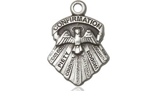 Sterling Silver Seven Gifts Medal Religious Jewelry
