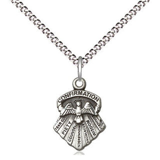 Pewter Seven Gifts Medal Religious and Catholic Jewelry