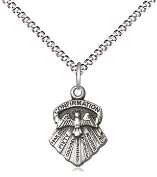 Sterling Silver Seven Gifts Medal Religious and Catholic Jewelry