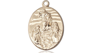 14kt Gold Tranfiguration Medal
