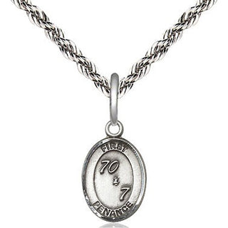 Sterling Silver First Penance Medal Religious and Catholic Jewelry