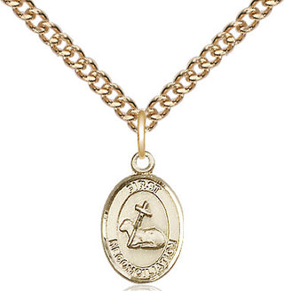 14kt Gold Filled First Reconciliation Medal Religious and Catholic Jewelry