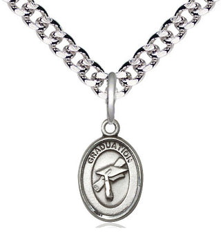 Pewter Graduation Medal Religious and Catholic Jewelry