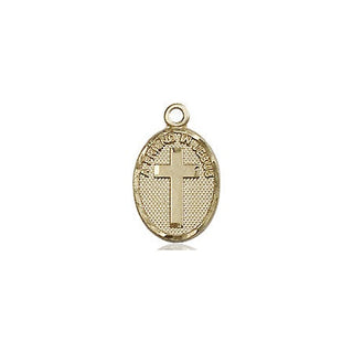 14kt Gold Filled Friend In Jesus Cross Medal