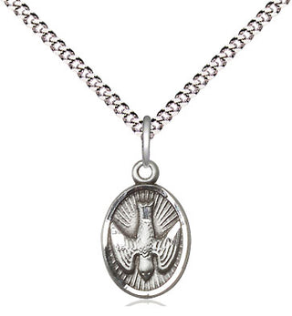 Sterling Silver Holy Spirit Medal Religious and Catholic Jewelry