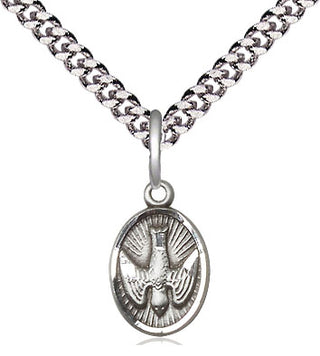 Sterling Silver Holy Spirit Medal Religious and Catholic Jewelry