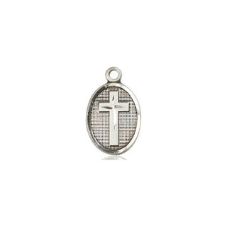 Sterling Silver Cross Medal