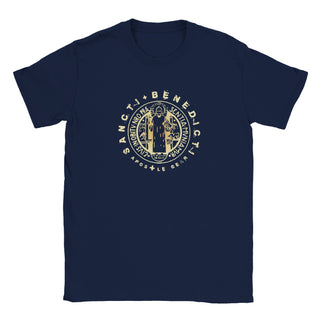 Vintage St. Benedict Medal Classic T-Shirt - view 14