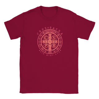 St. Benedict Medal Cross Gradient T-Shirt - view 9