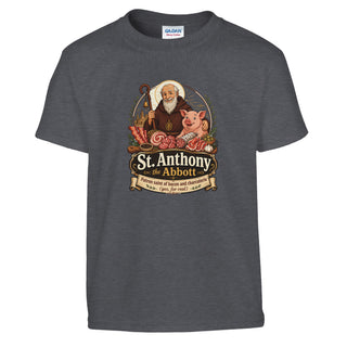 St. Anthony the Abbot 'Patron Saint of Bacon' Kids T-Shirt - view 7
