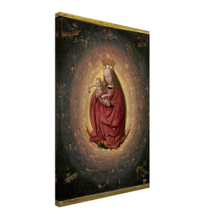 Madonna and Child with Seraphim Canvas Print - view 5