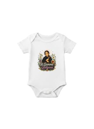 St. Gemma Galgani Baby Onesie