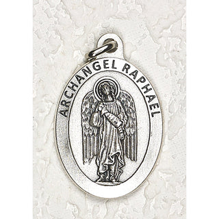 Bulk Archangel Raphael Double Sided Medals - 1-1/2 Inch