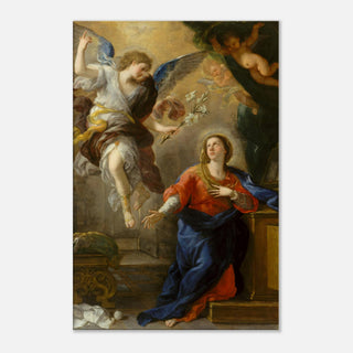 Baroque Annunciation Canvas Print - view 6